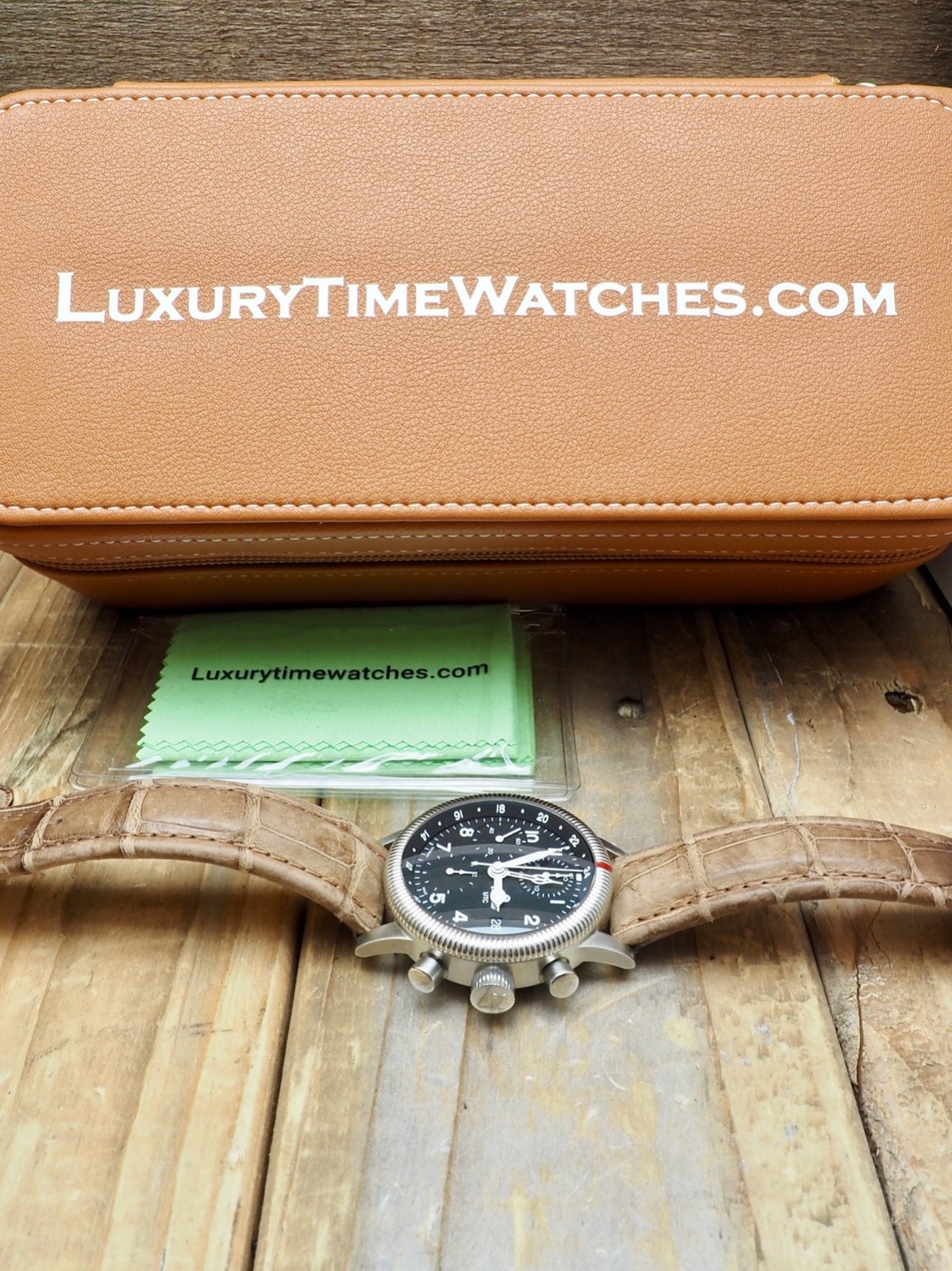 Tutima Flieger Chronograph UTC Dealer Display NOS RARE Unowned Watch Ref. 780-53