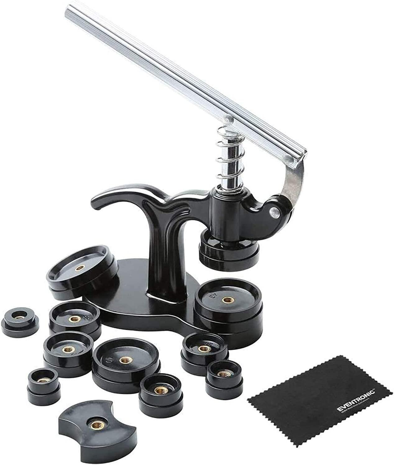 【Combination Version】Eventronic Watch Repair Tool Kit + Watch Press Set