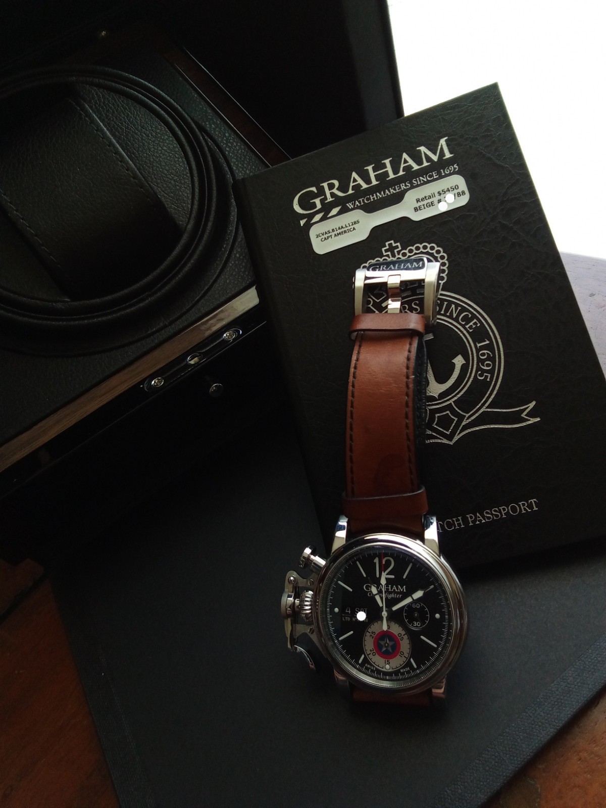 Graham America Limited Edition Of 88 Numbered Copies Box And Warranty