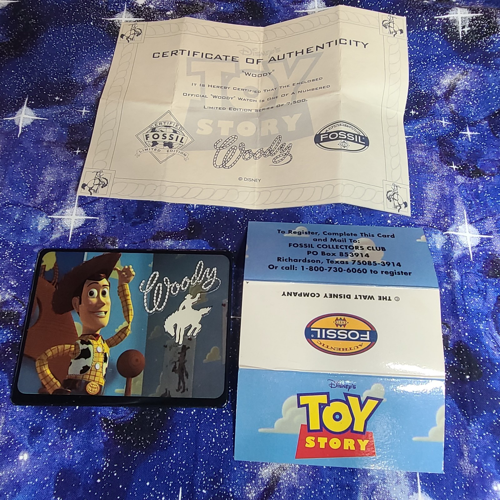 Disney Fossil Toy Story Woody Limited Complete Set Ready To Wear | See Video