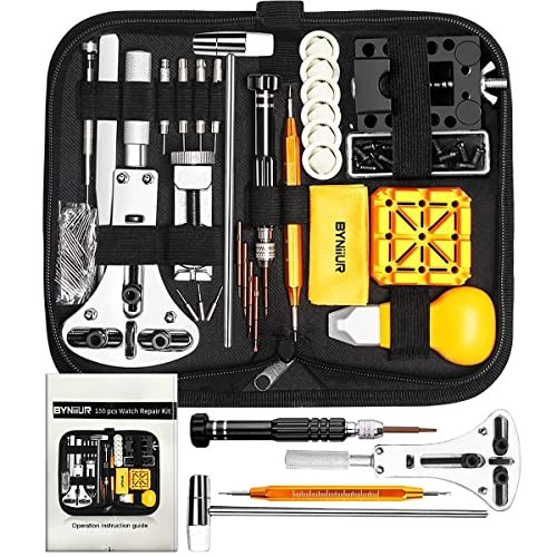 Watch Link Removal Kit with Case Opener, Spring Bar Tools and Carrying Case