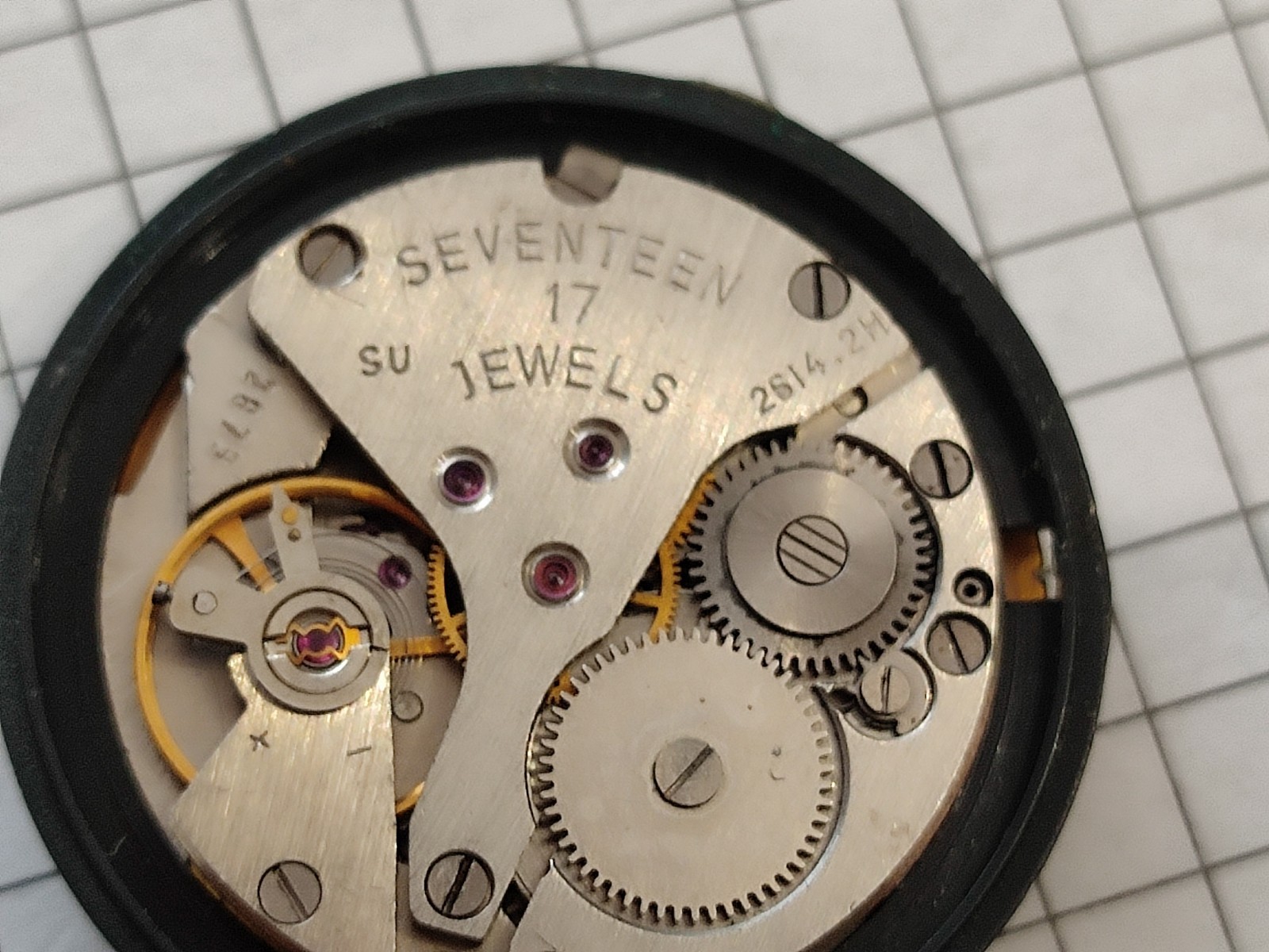 VINTAGE Poljot Watch 2614.2H No working Condition Spare Parts