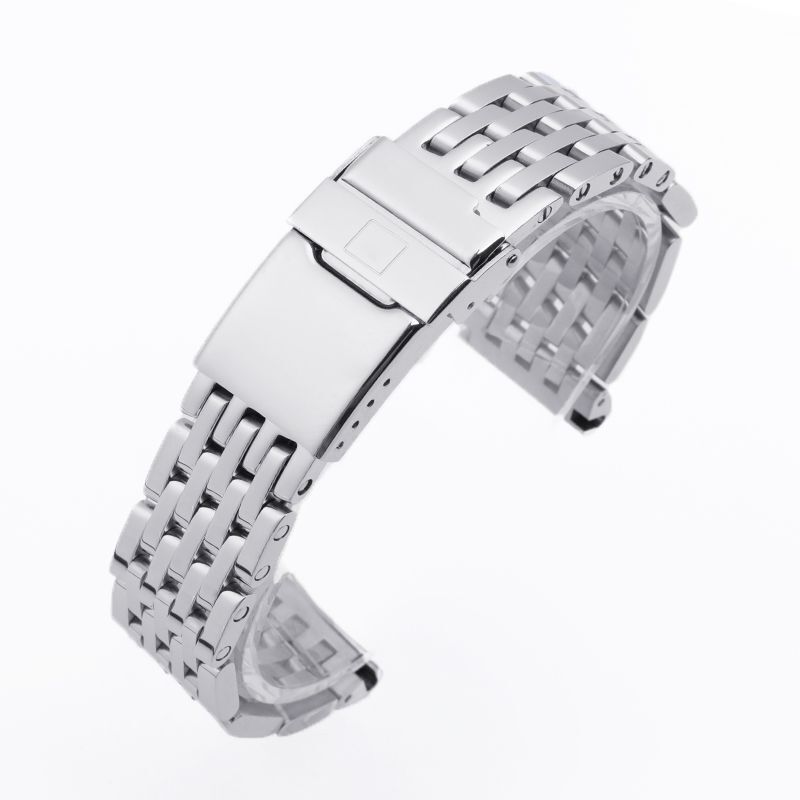 22mm 24mm Steel Bracelet Strap Fits Breitling AVENGER NAVITIMER SUPEROCEAN