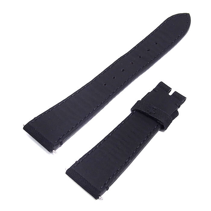 Zenith Men’s Watch Belt Band Black Nylon Rubber 20mm 16mm 7cm 12cm Genuine