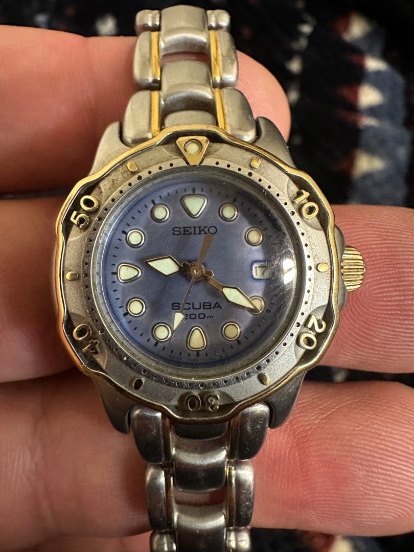 SEIKO SCUBA 200m Watch