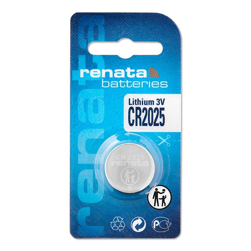 10x RENATA CR2025 3V Lithium Swiss Based Button Coin Cell Batteries Wholesale