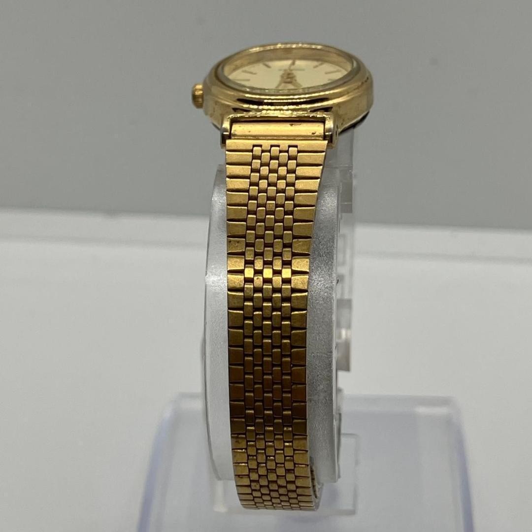 CASIO Quartz Gold Beige Dial Women’s Watch Pre-Owned