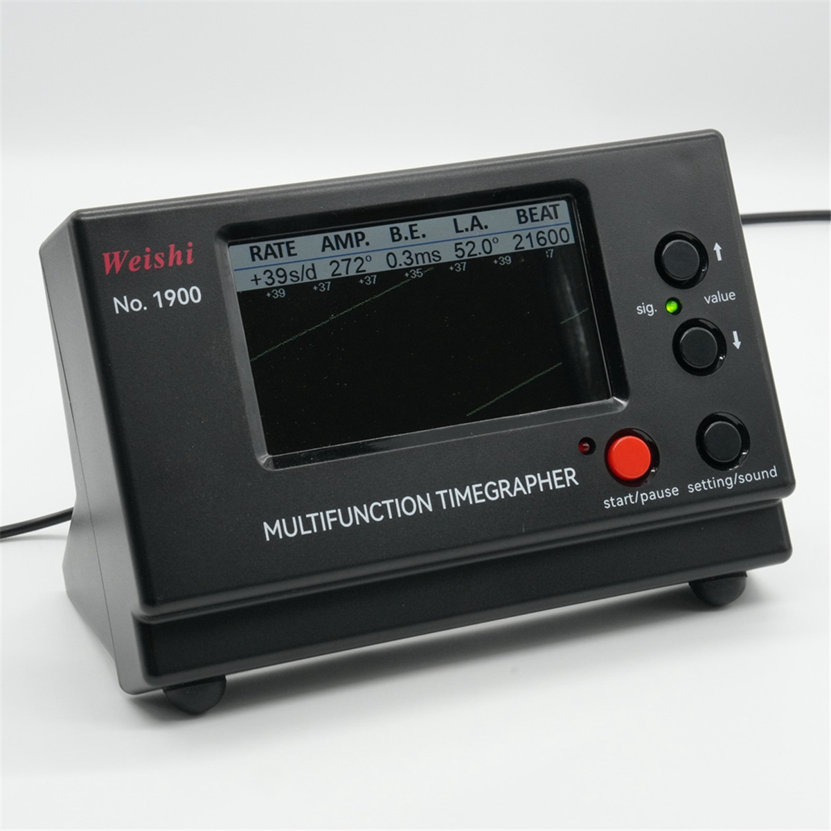 WeiShi US Plug No.1900 Timegrapher Watch Testing Tool Watch Tester for Repairers