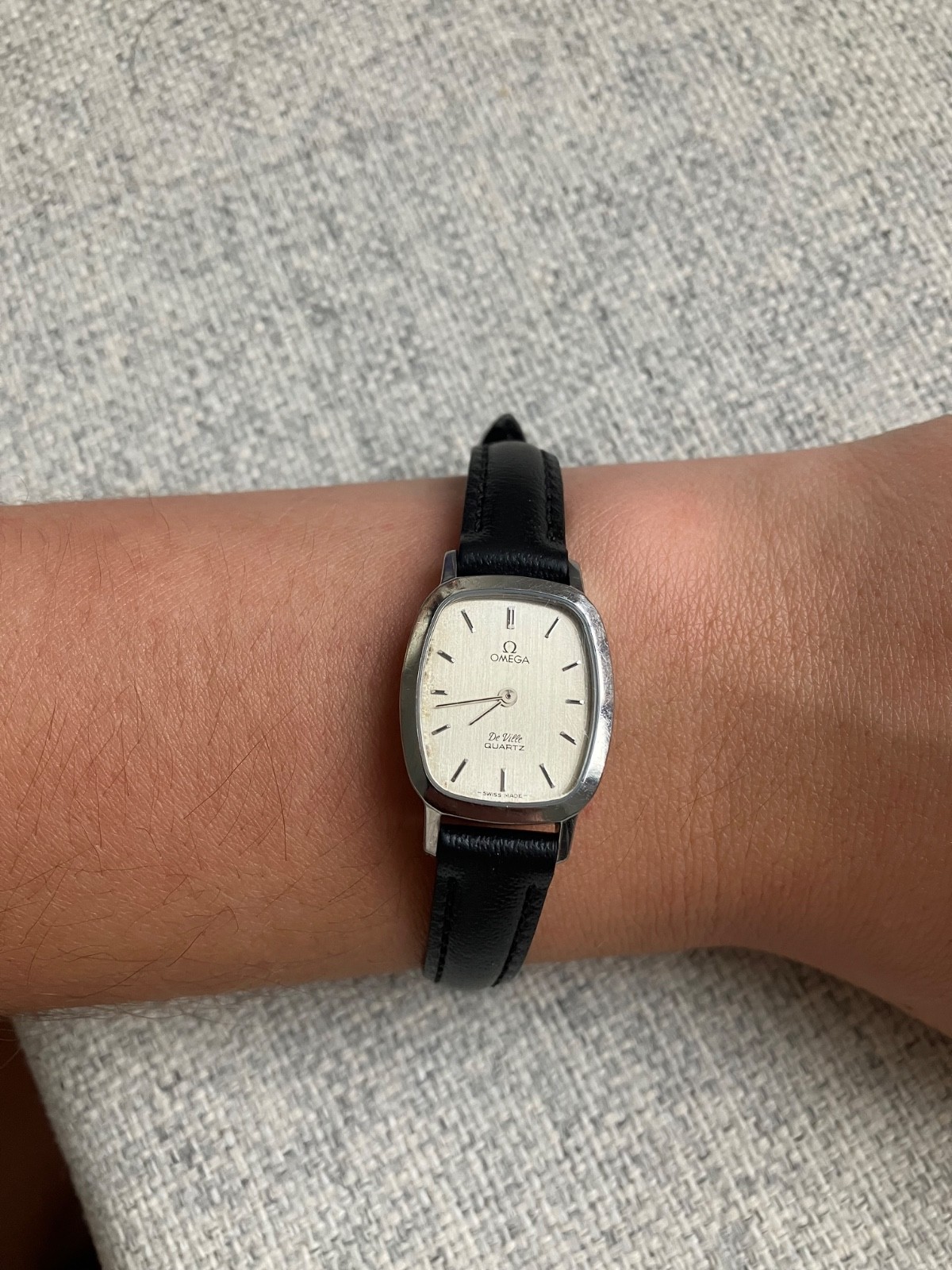 OMEGA De Ville 1387 Ladies Silver Watch
