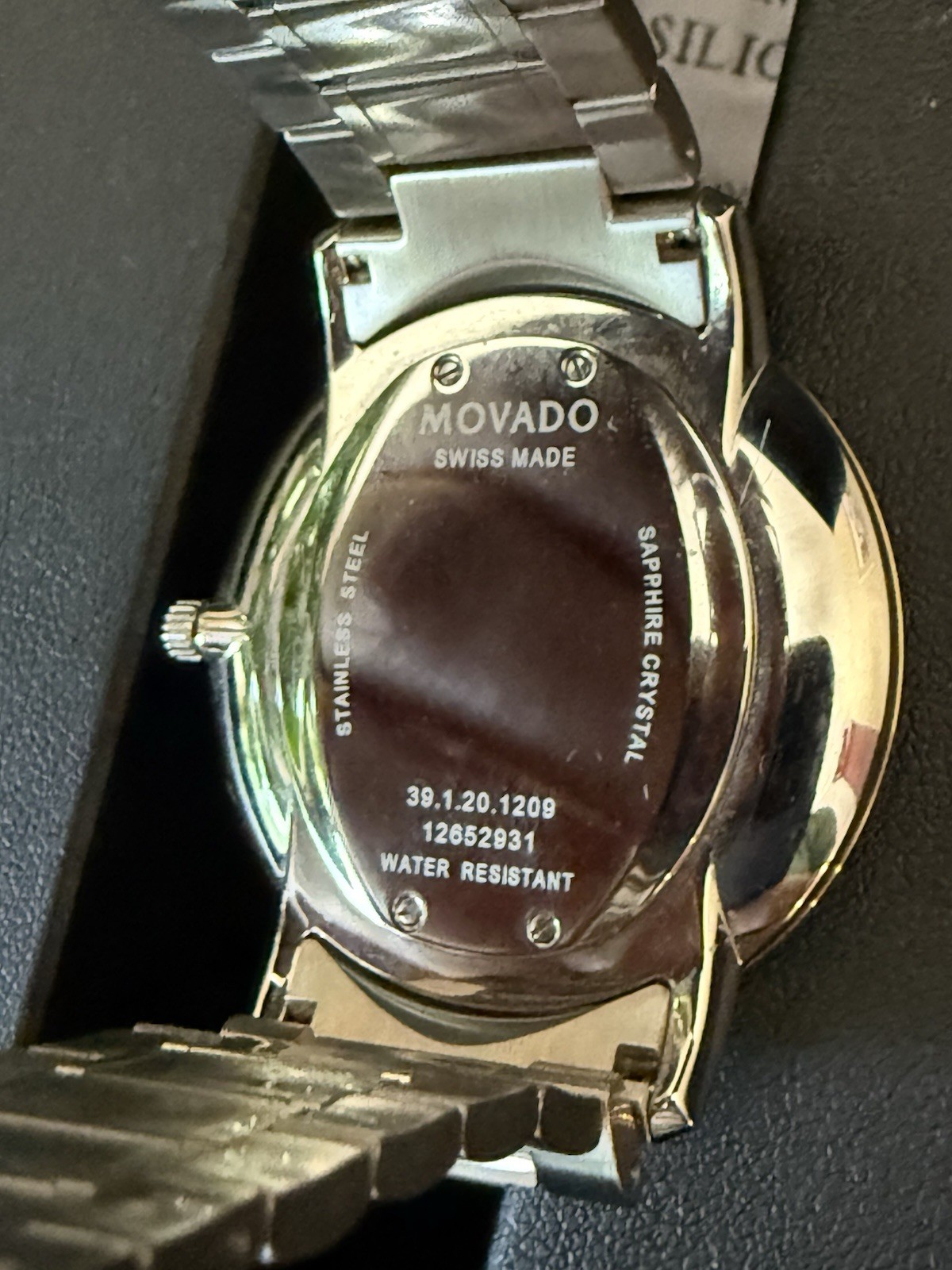 Movado TC 40mm Stainless Steel and Gold Tone Wristwatch ($1495 MSRP)39.1.20.1209