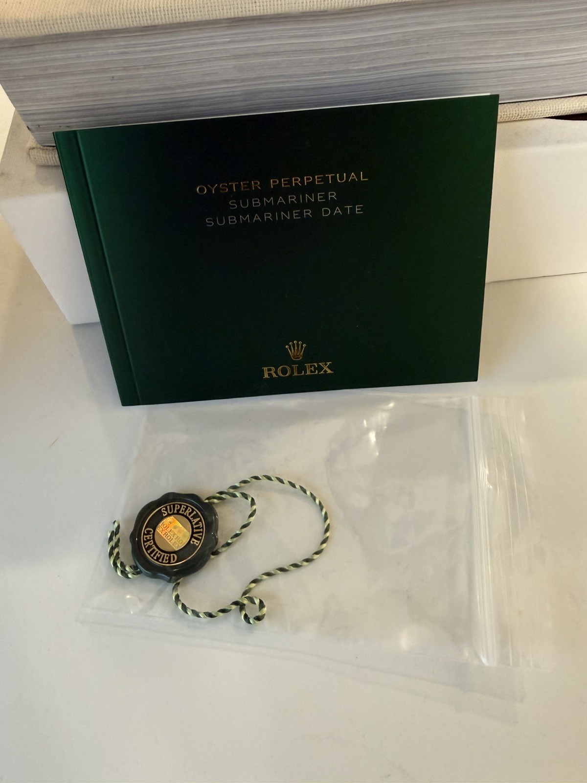 OEM Rolex Submariner 41 Booklet 124060 126610 126613 126618 /9