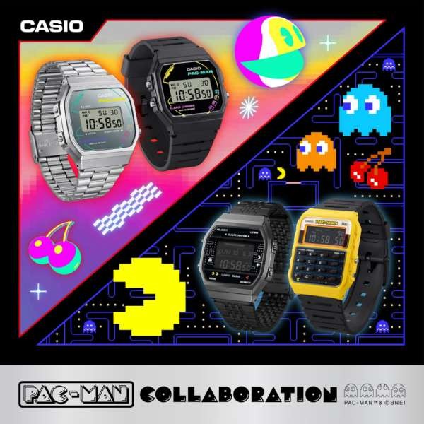 CASIO F-91WPC-1AJR Pac-Man collaboration Digital watch Limited New inBox
