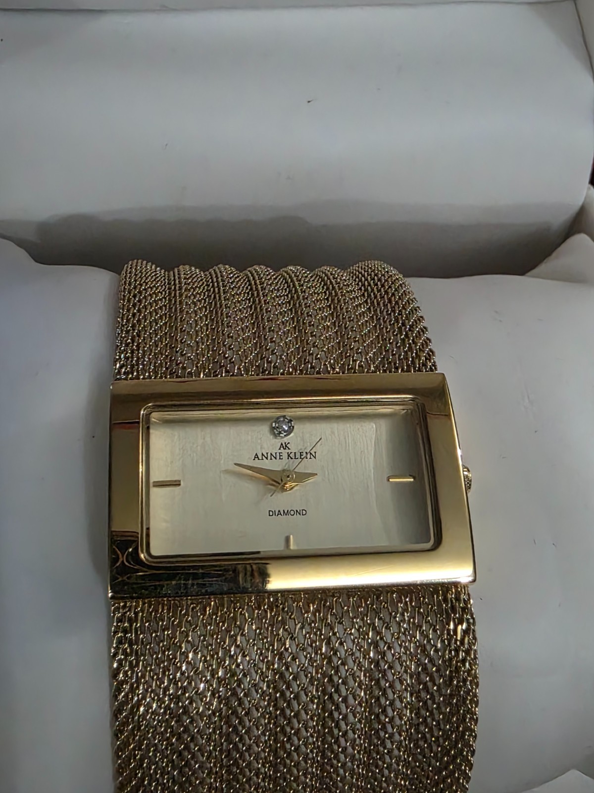 Anne Klein Evening Watch Gold with Diamond