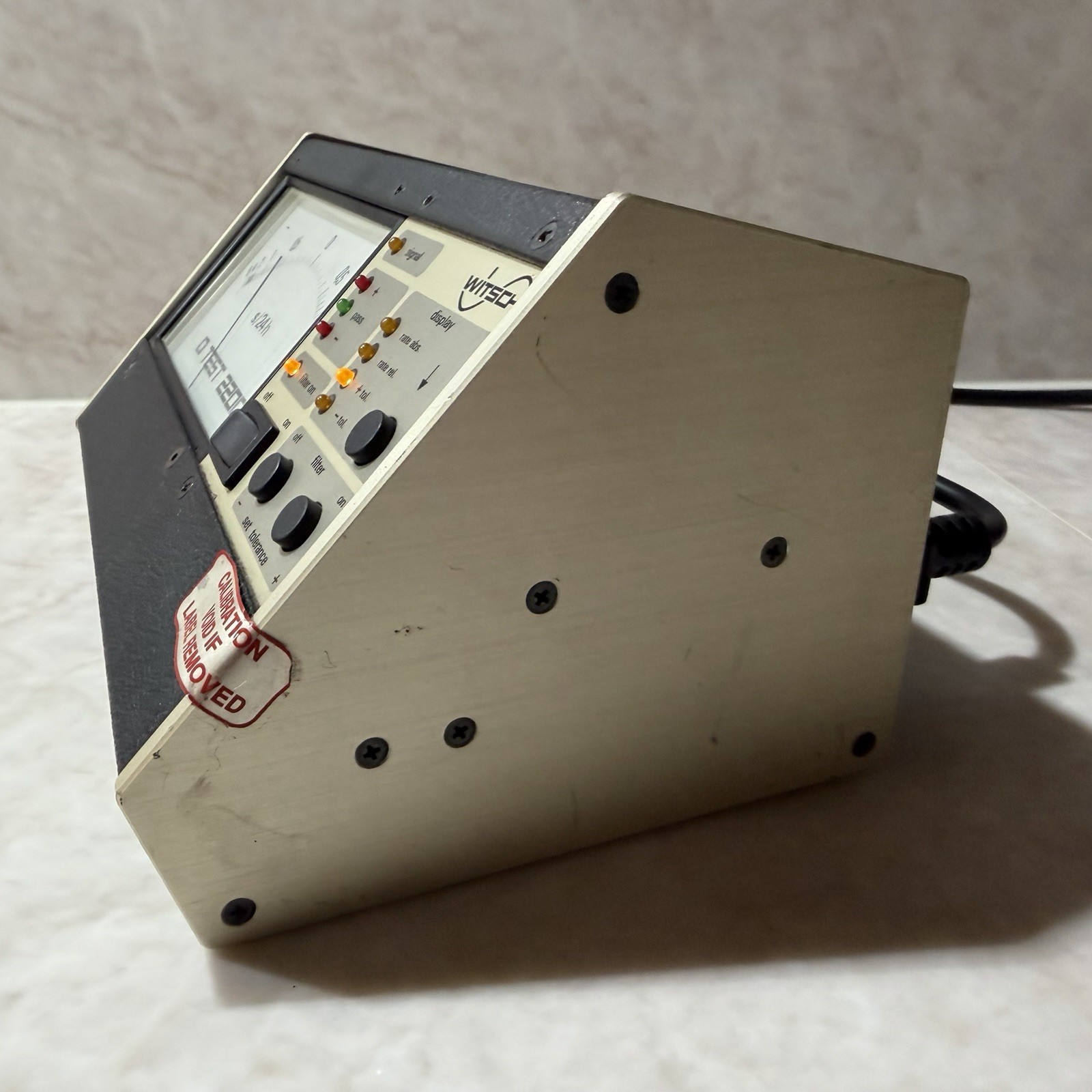 Witschi Q Test 2200 Watch Timing Machine Tester Swiss Vintage Powers On