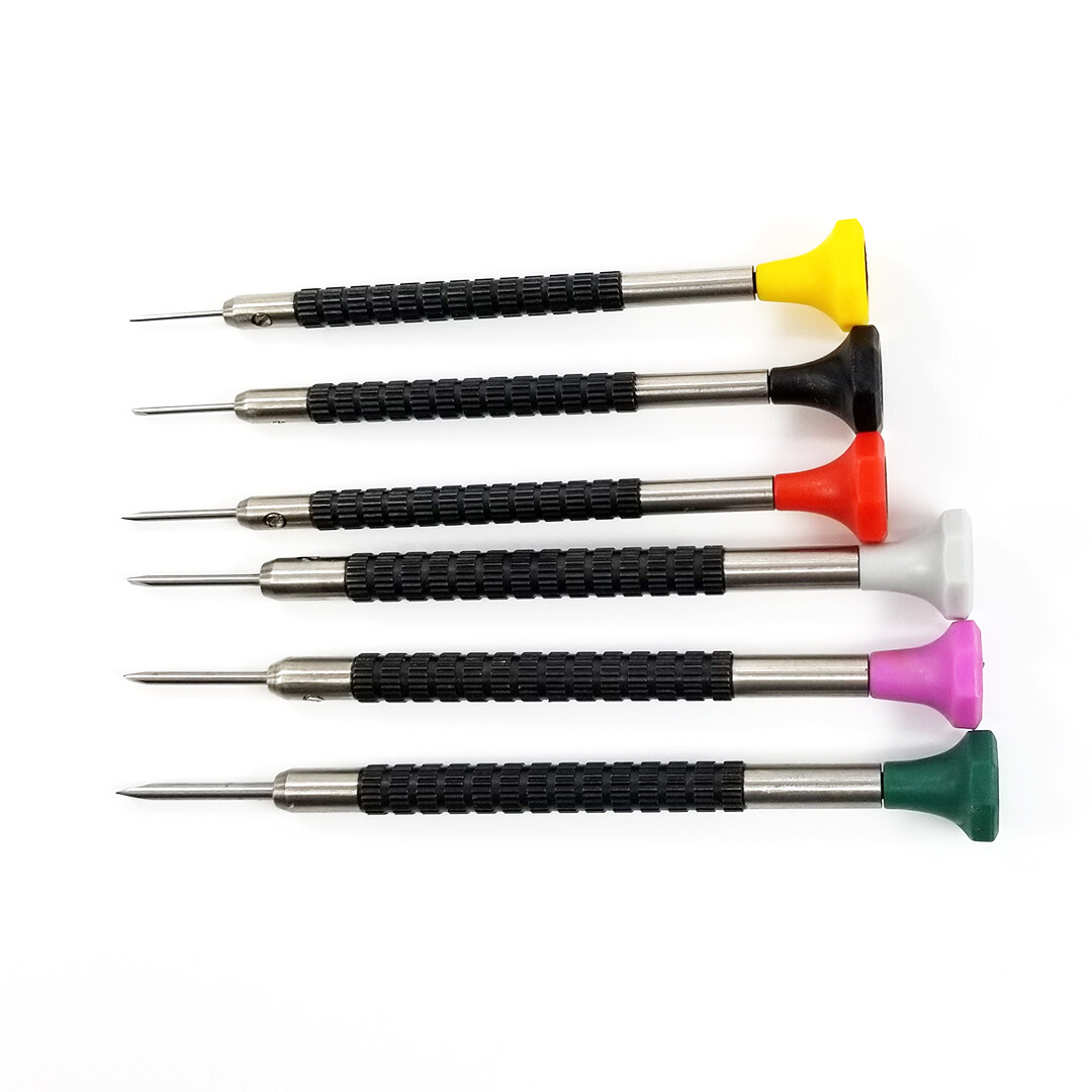 TIMELAB Watch Jewelry Repair Tool Precision Screwdriver FLAT HEAD Blade 9 PCS
