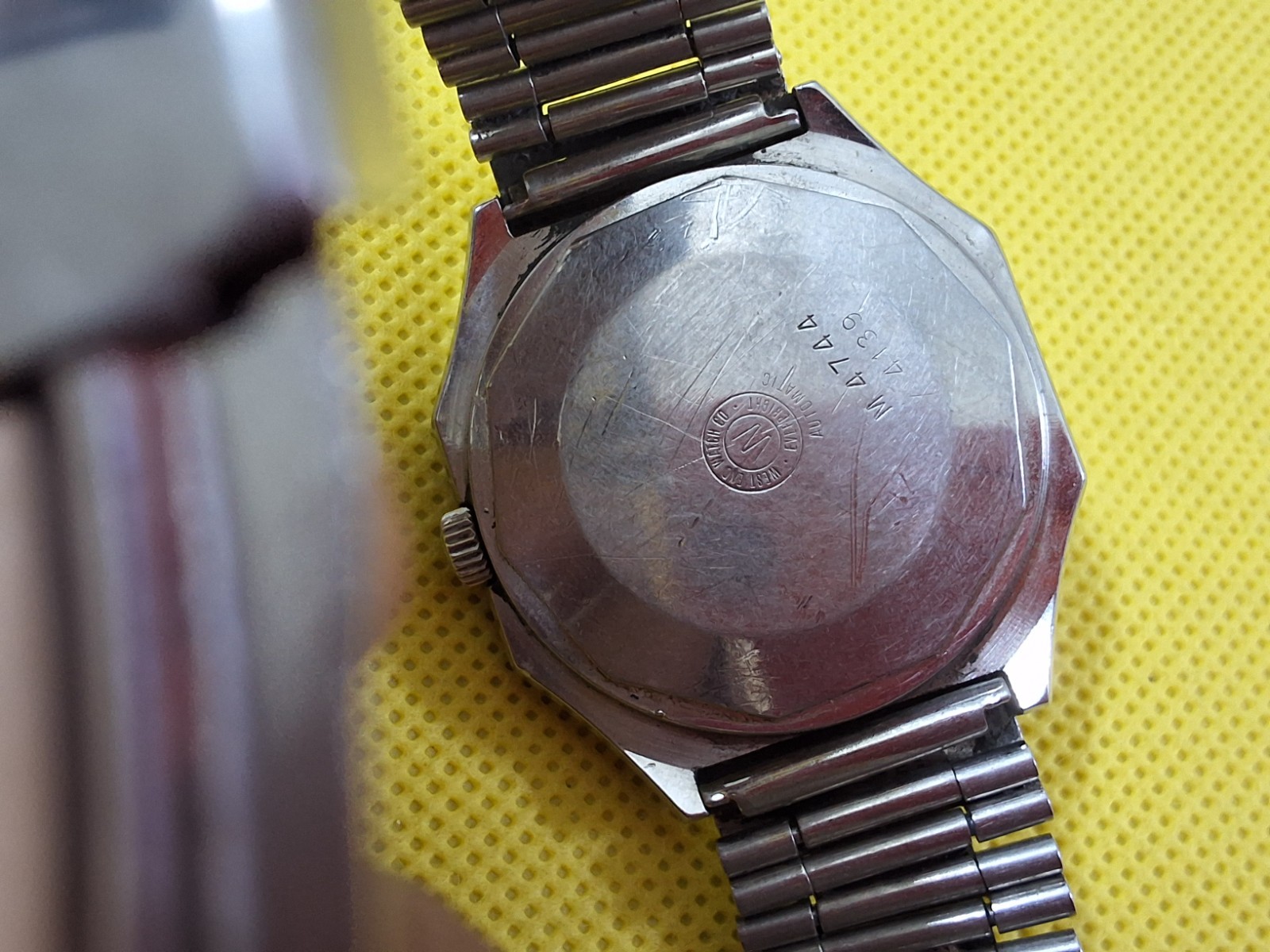 Vintage West End Sowar Prima Automat Wrist Watch Day/Date 36mm Swiss Made.