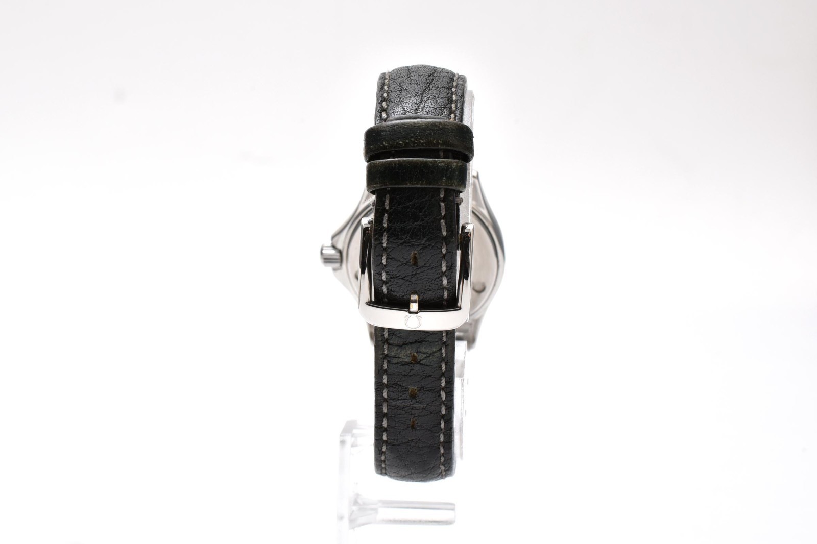 Vintage [Near MINT] OMEGA Seamaster 120m 2571.80 Blue Dial Silver Women’s Watch